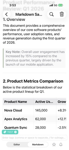 TagNote | Multi Tag Note Screenshot 6 of 10