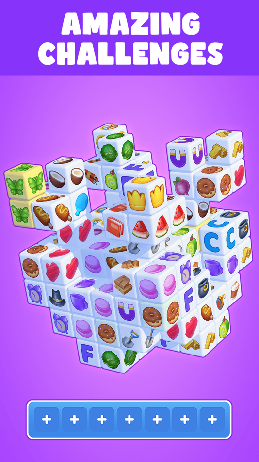 #5. Cube Match 3D: Block Master (iOS) By: Dead Pixel