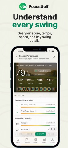 FocusGolf: Your Swing In Focus Screenshot 3 of 6