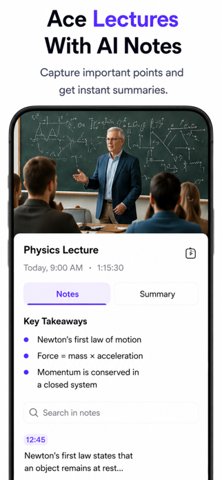 AI Note Taker ° Screenshot 2 of 10