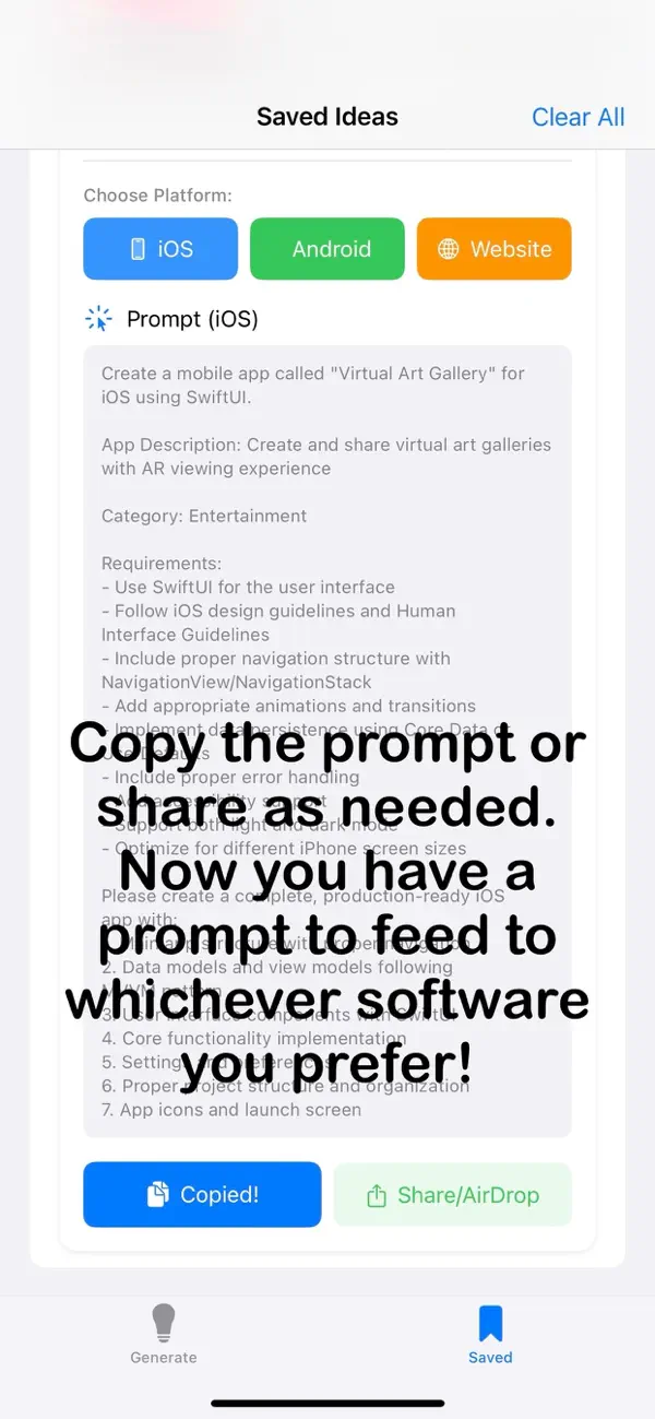#6. IdeaEngine (iOS) Von: Trent Harris
