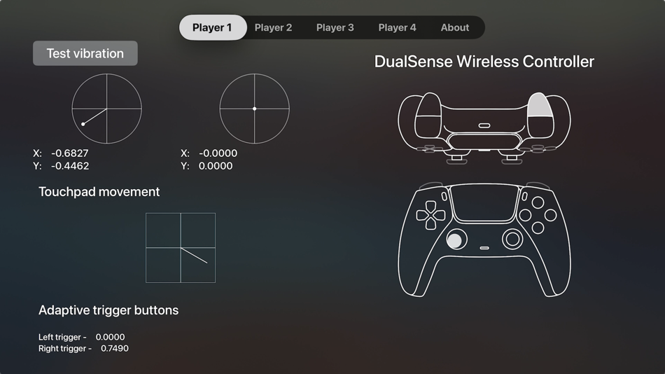 #1. Gamepad Test (iOS) 由: Native IT