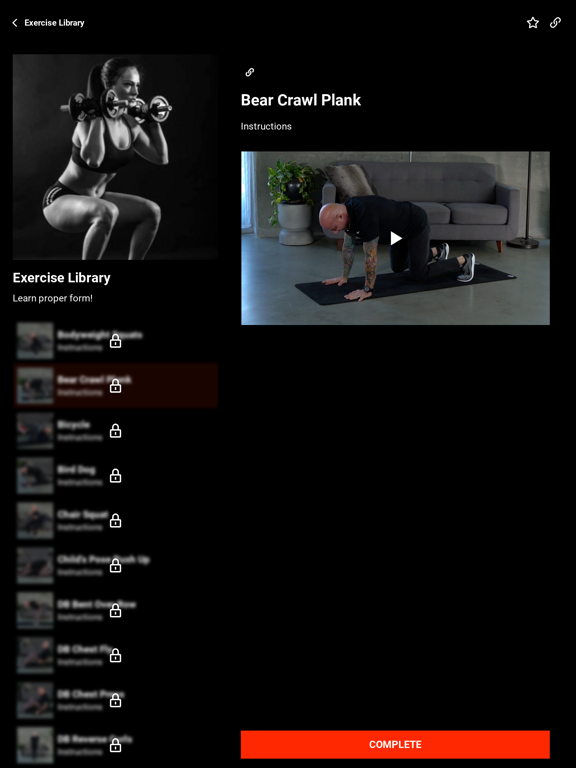 The Beverly Hills Workout iPad screenshot