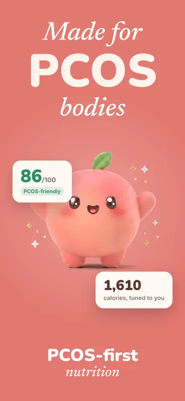 Peach: PCOS Coach & Tracker screenshot 1 of 7