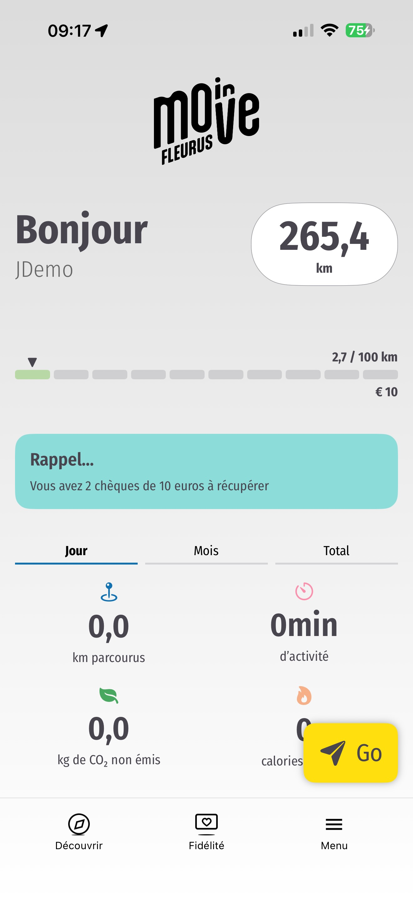 Move in Fleurus