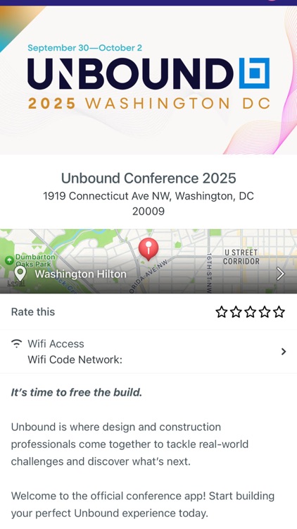 Unbound 2025 App | Bluebeam