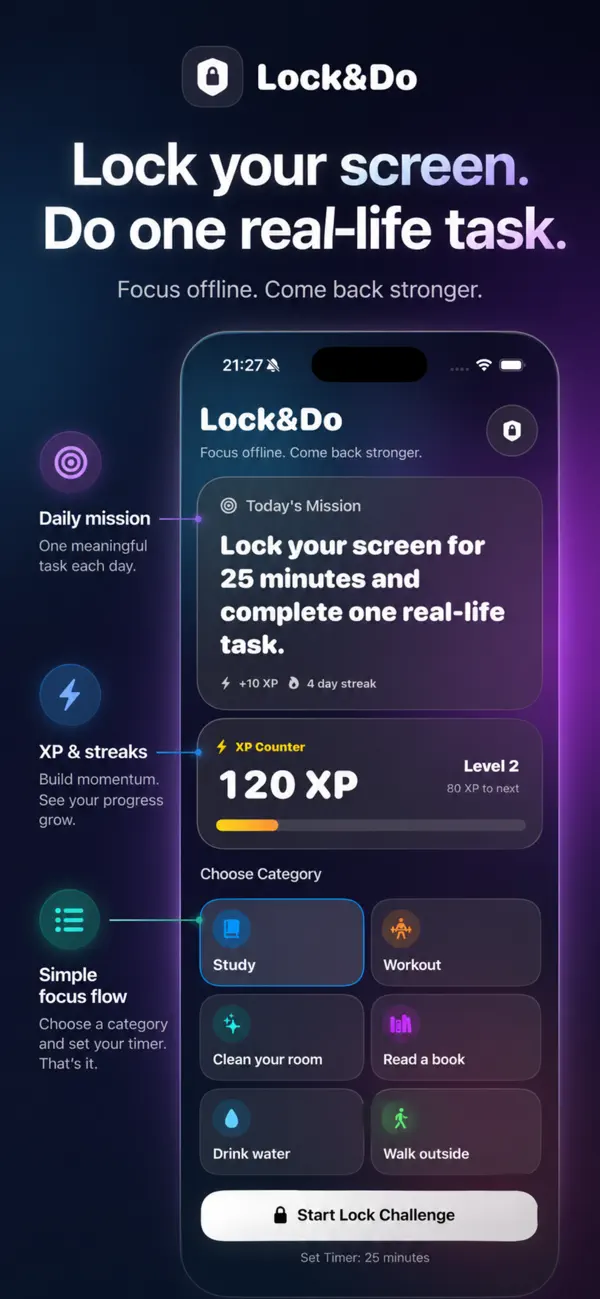 Screenshot #1 pour Lock&Do