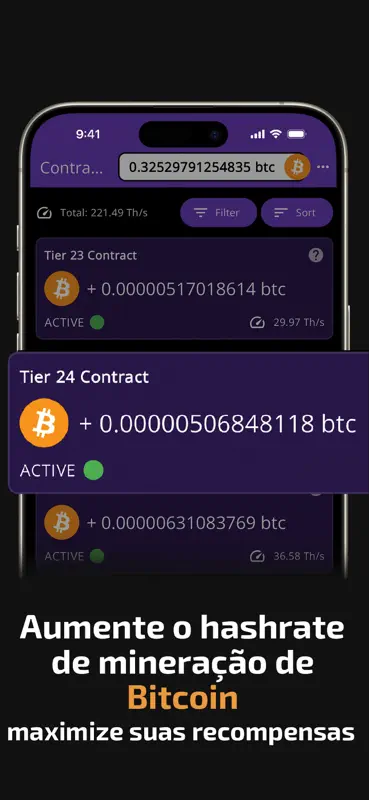 Bitcoin Miner - Crypto Mining screenshot 4 of 4