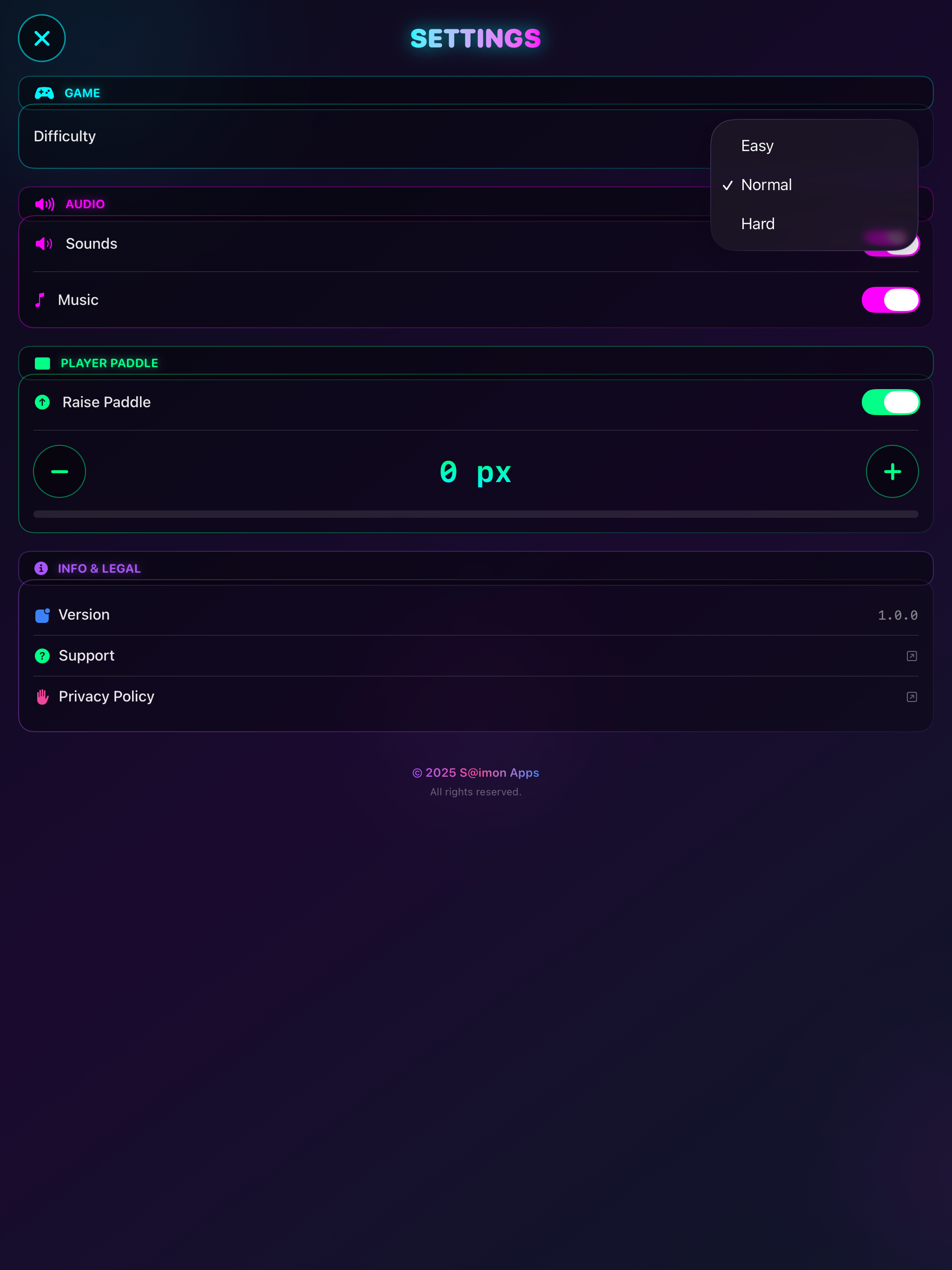 PongUltimateNeon screenshot 11