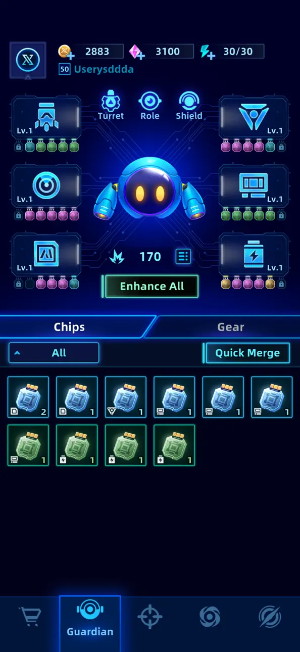 Rogue Defense: Hybrid Tower TD iOS Mod IPA screenshot 6 - iOS game interface