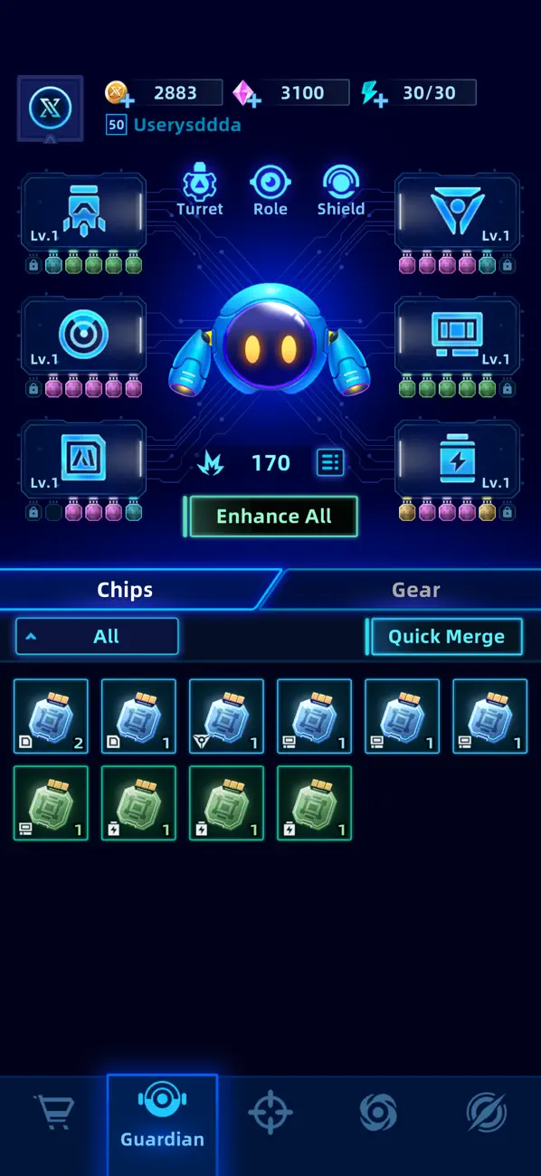 Rogue Defense: Hybrid Tower TD Hack screenshot 11 - game app interface