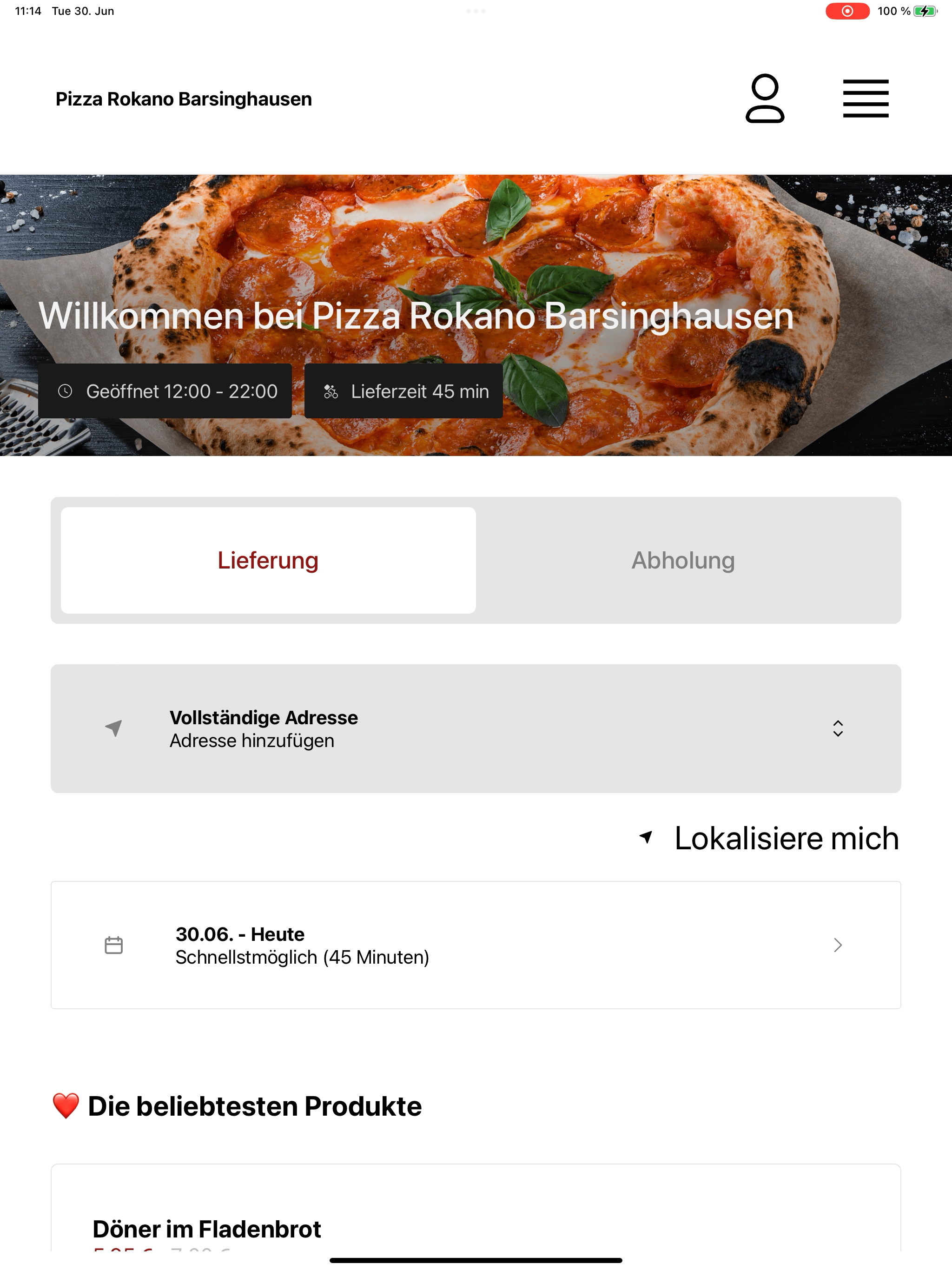 Pizza Rokano Barsinghausen screenshot 6