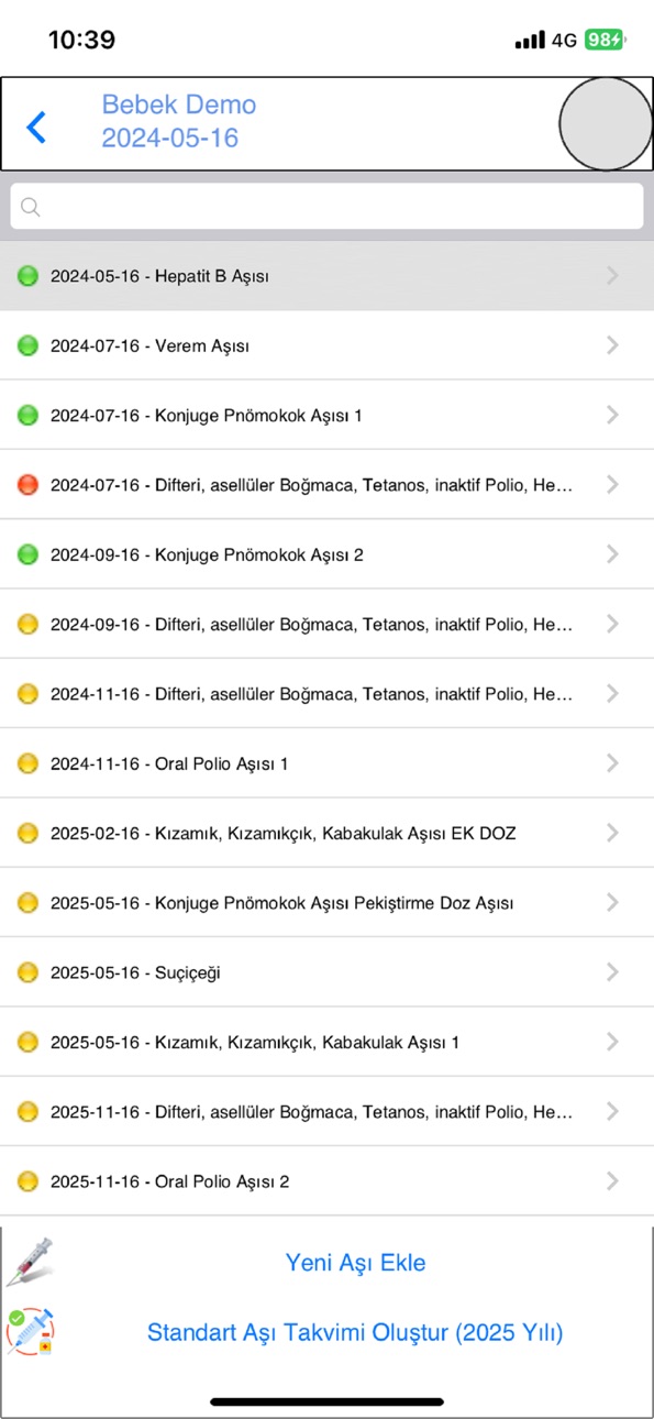 iPhone screenshot