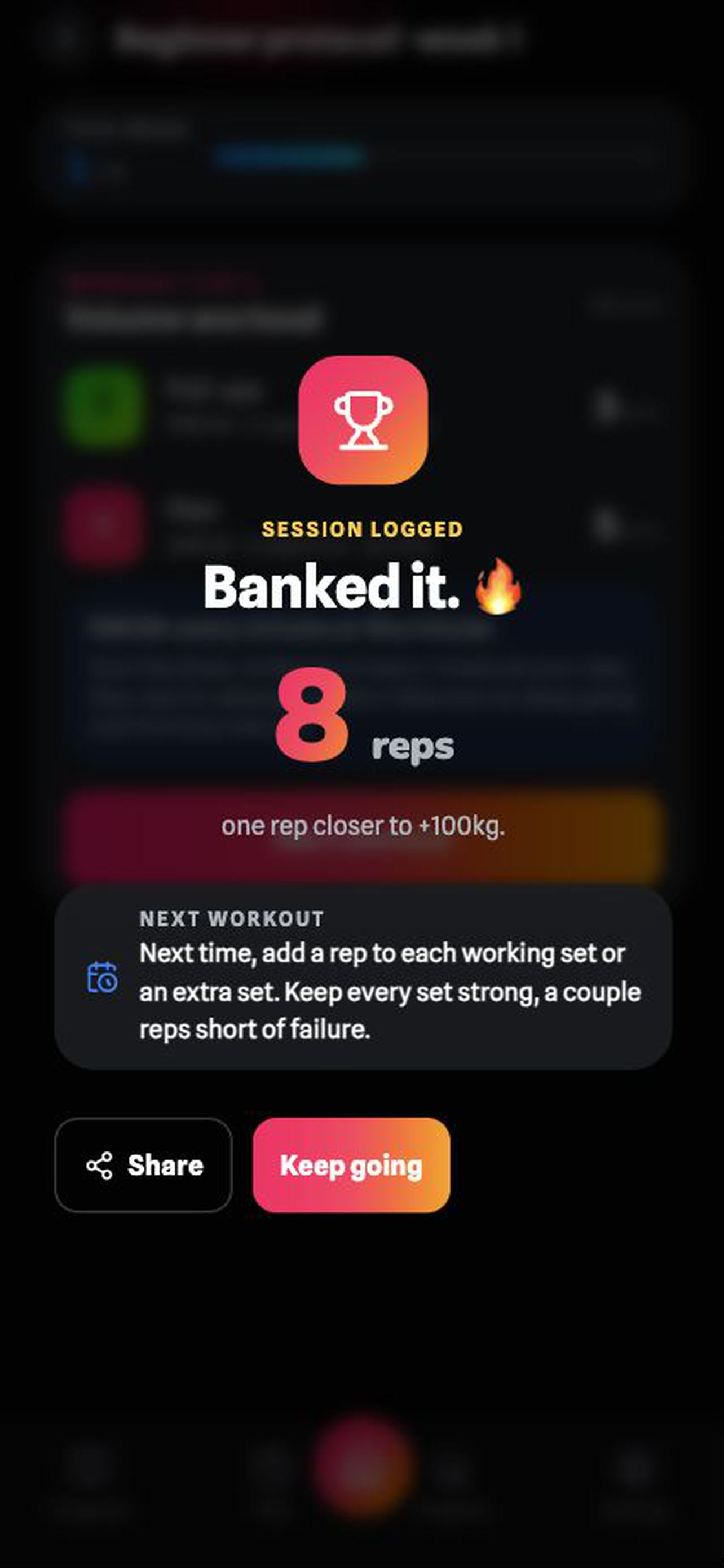 Ascend Pull-Up Coach screenshot 4