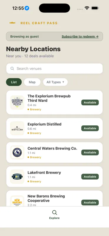Reel Craft Pass screenshot 1 of 6