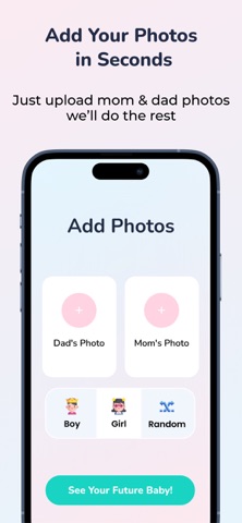 AI BABY PREDICTOR: BABY MAKER iPhone screenshot 2