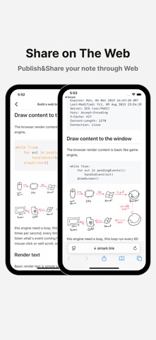 Simark - Markdown Notebook iPhone screenshot