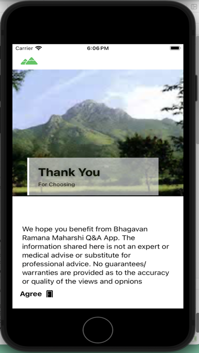 Ramana Maharshi Q&A Screenshot