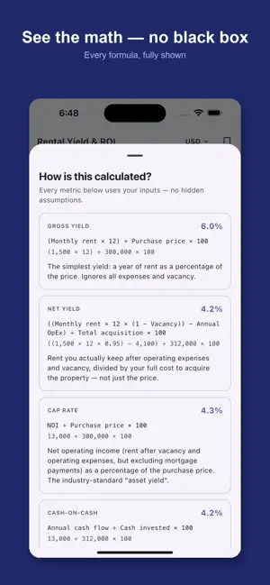 Rental Yield & ROI screenshot 1