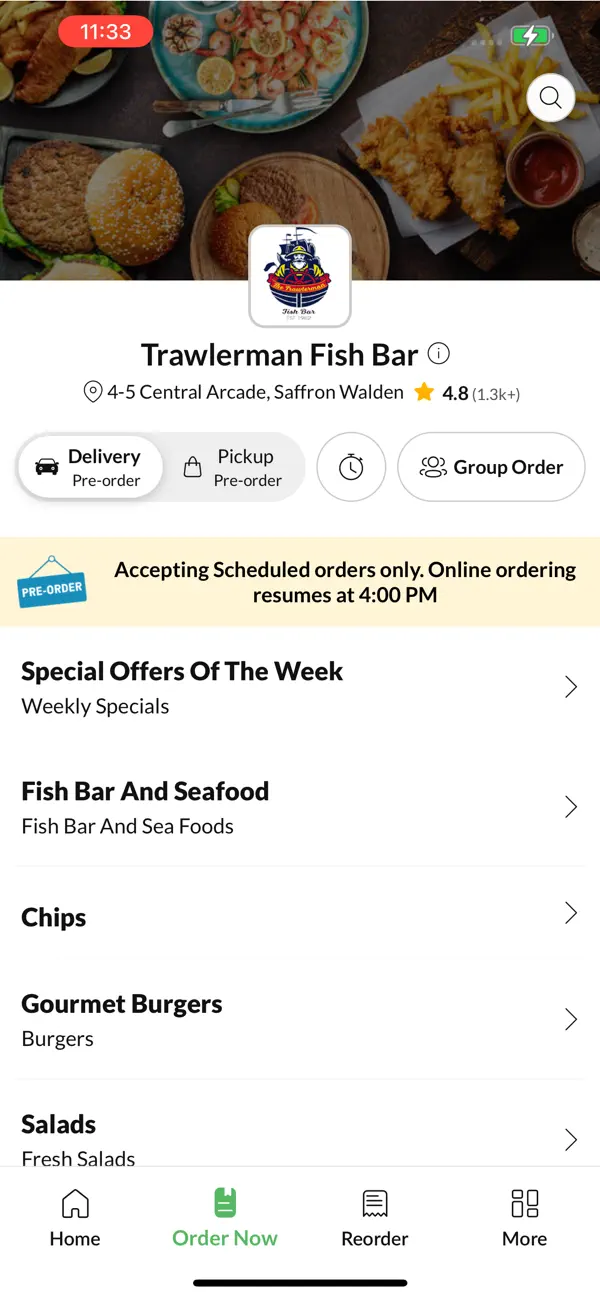 Screenshot #2 pour Trawlerman Fish Bar