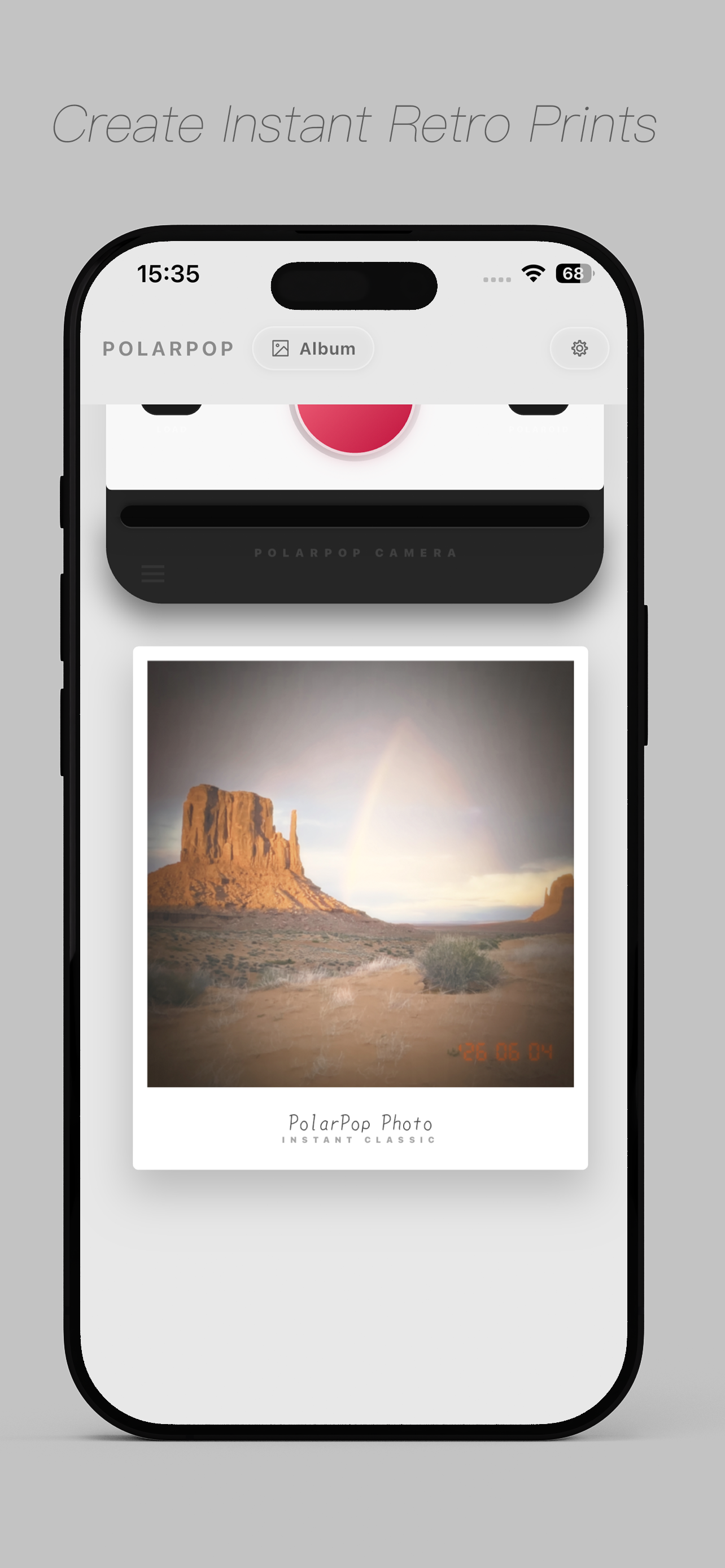 PolarPop: Retro Film & Map screenshot 3