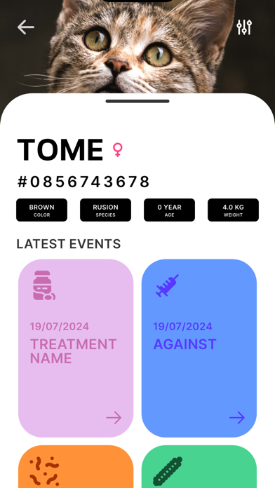 Pet Tracker - Care Your Pets Screenshot