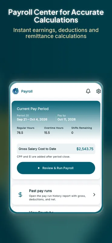 RoostPay: Nanny & Care Payroll screenshot 3 of 10
