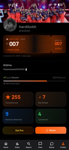 FullToss: Sports Community Screenshot 5 of 10