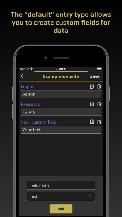 Save My Entries screenshot-3