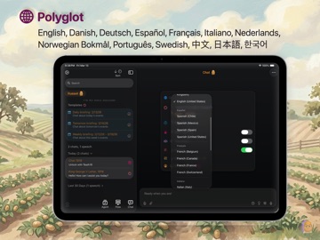 Russet: OpenRouter & Local AI iPad screenshot
