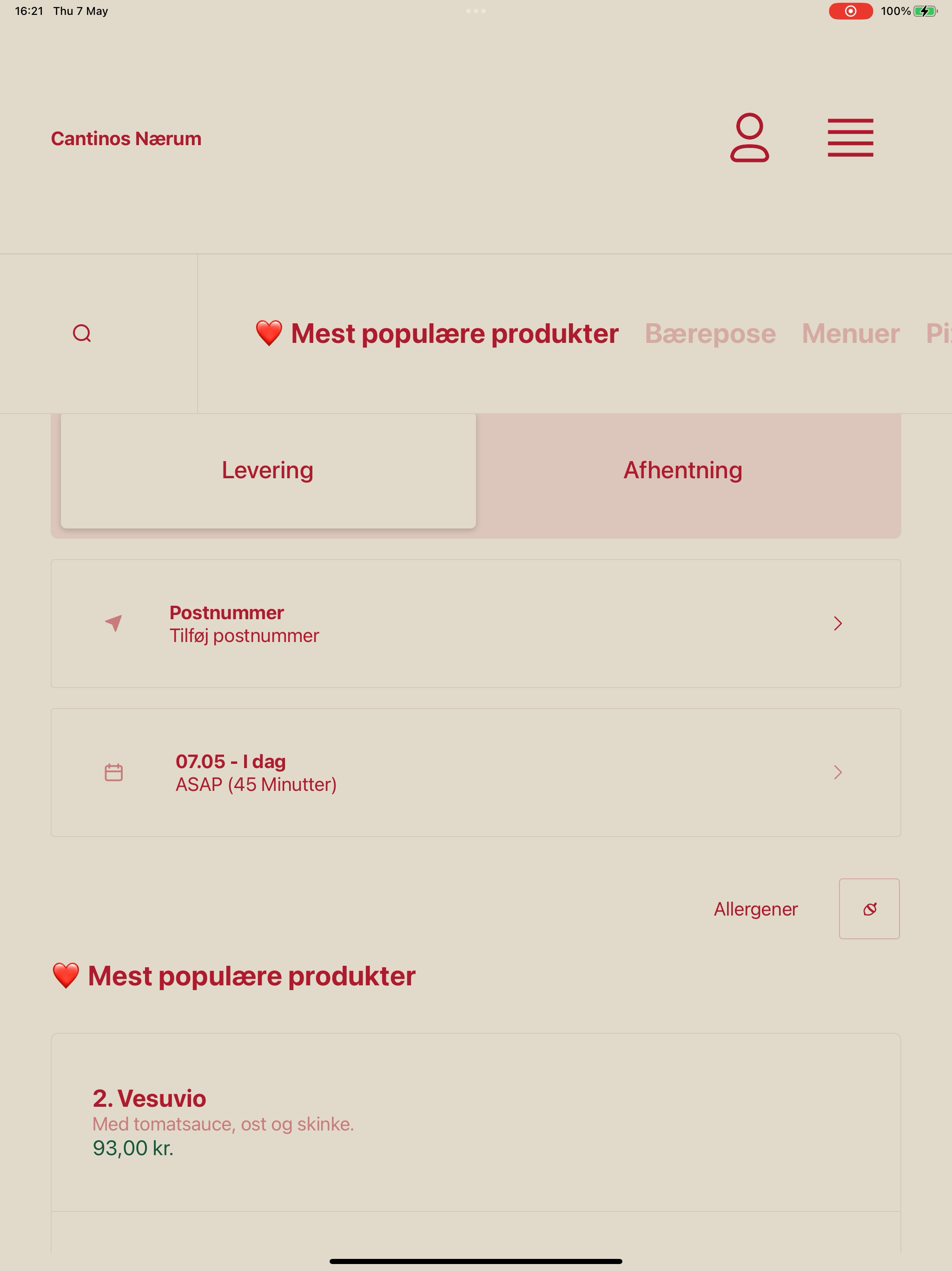 Cantinos Nærum DK screenshot 7