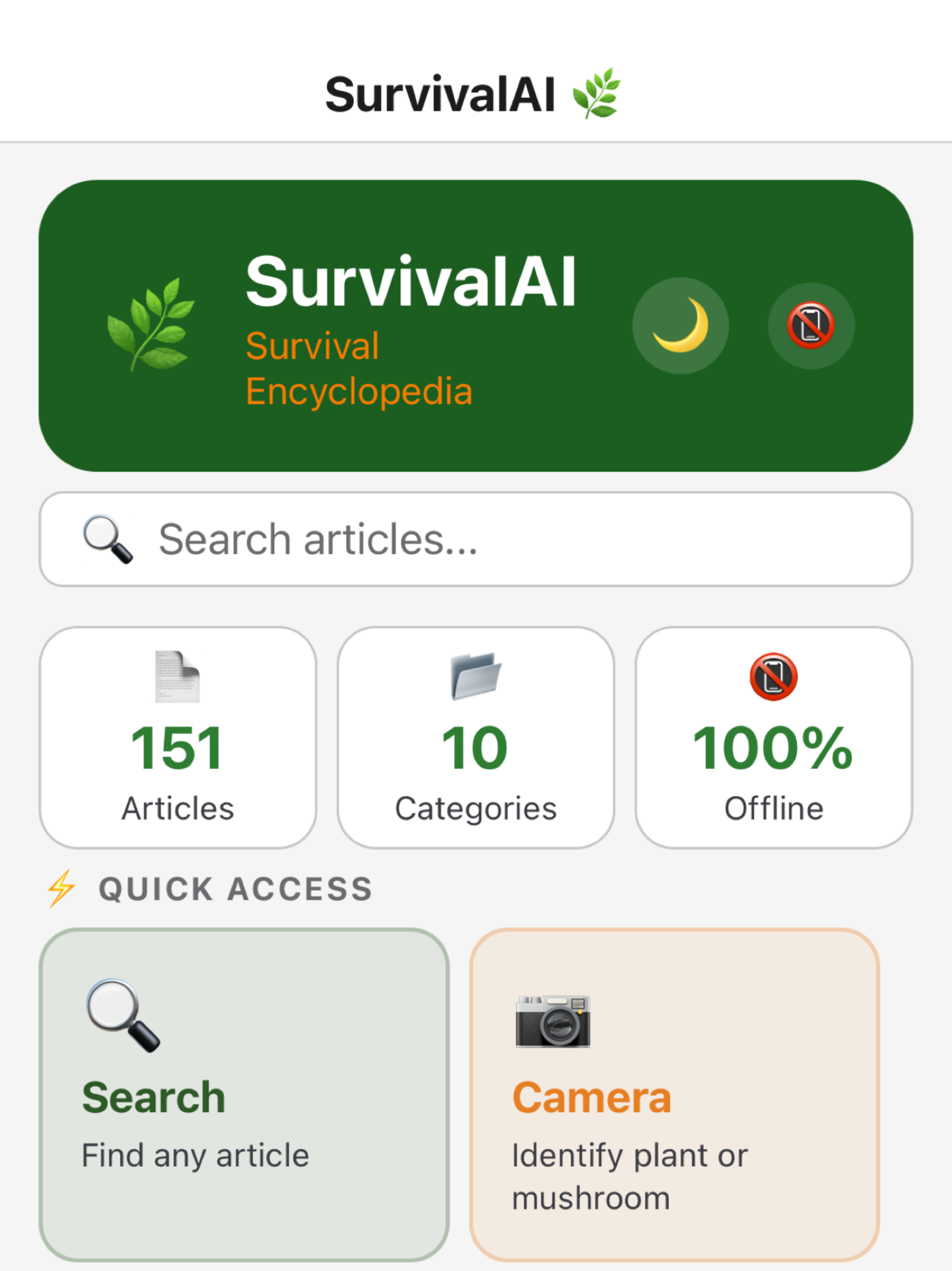 SurvivalAI