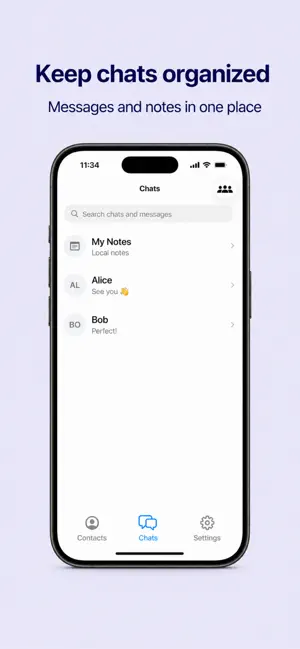 Clam Messenger screenshot 3