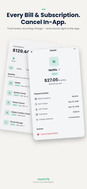 UseKYN:Money Tracker & Planner screenshot 2