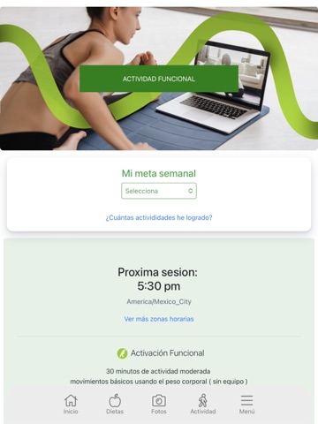 Seguimiento NNutrimind iPad screenshot 6