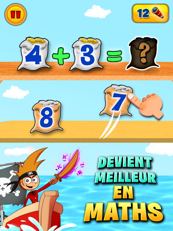 Screenshot #4 pour Calcul mental Jeux: Math Land