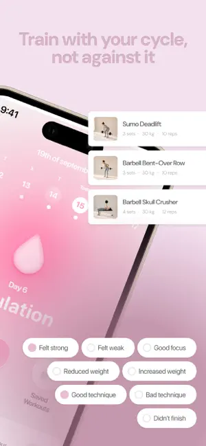 Cycle Sync Workouts: Drop It screenshot 2