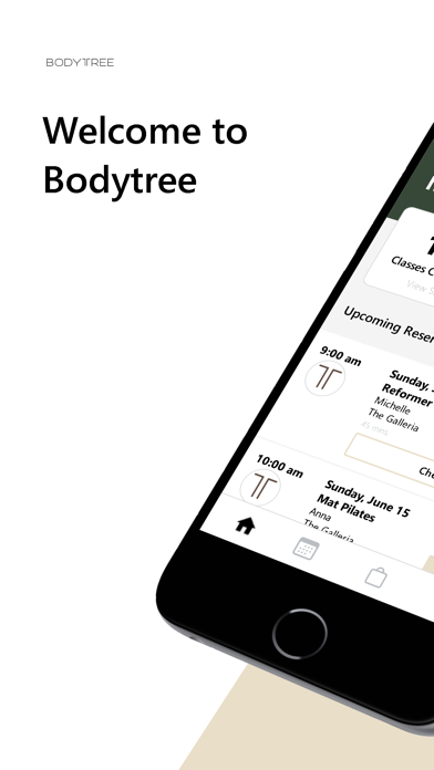 Bodytree iPhone screenshot