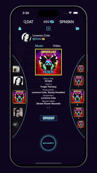 Screenshot 1 of SPNDAT App