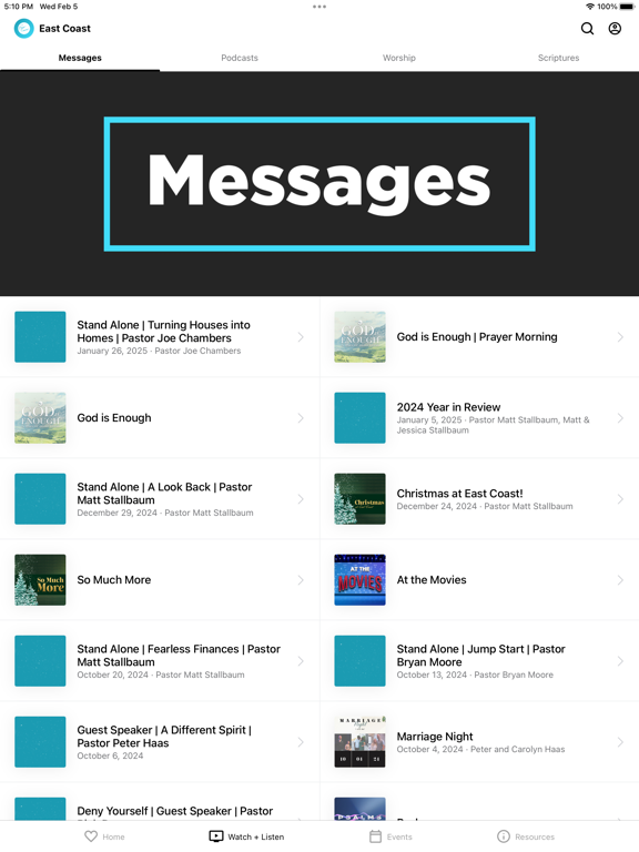 Screenshot #5 pour East Coast App