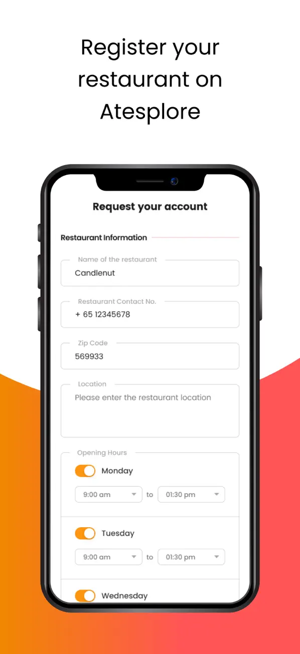 Screenshot #1 pour Atesplore Merchant