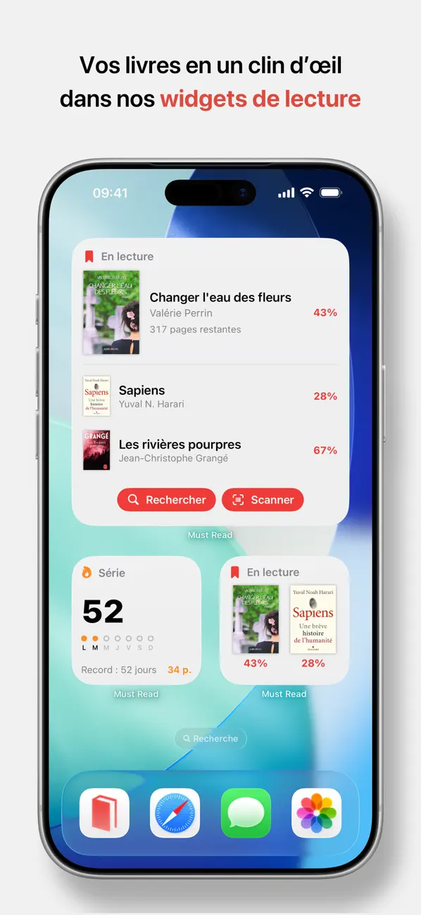 Screenshot #2 pour Must Read – Suivi de Lecture
