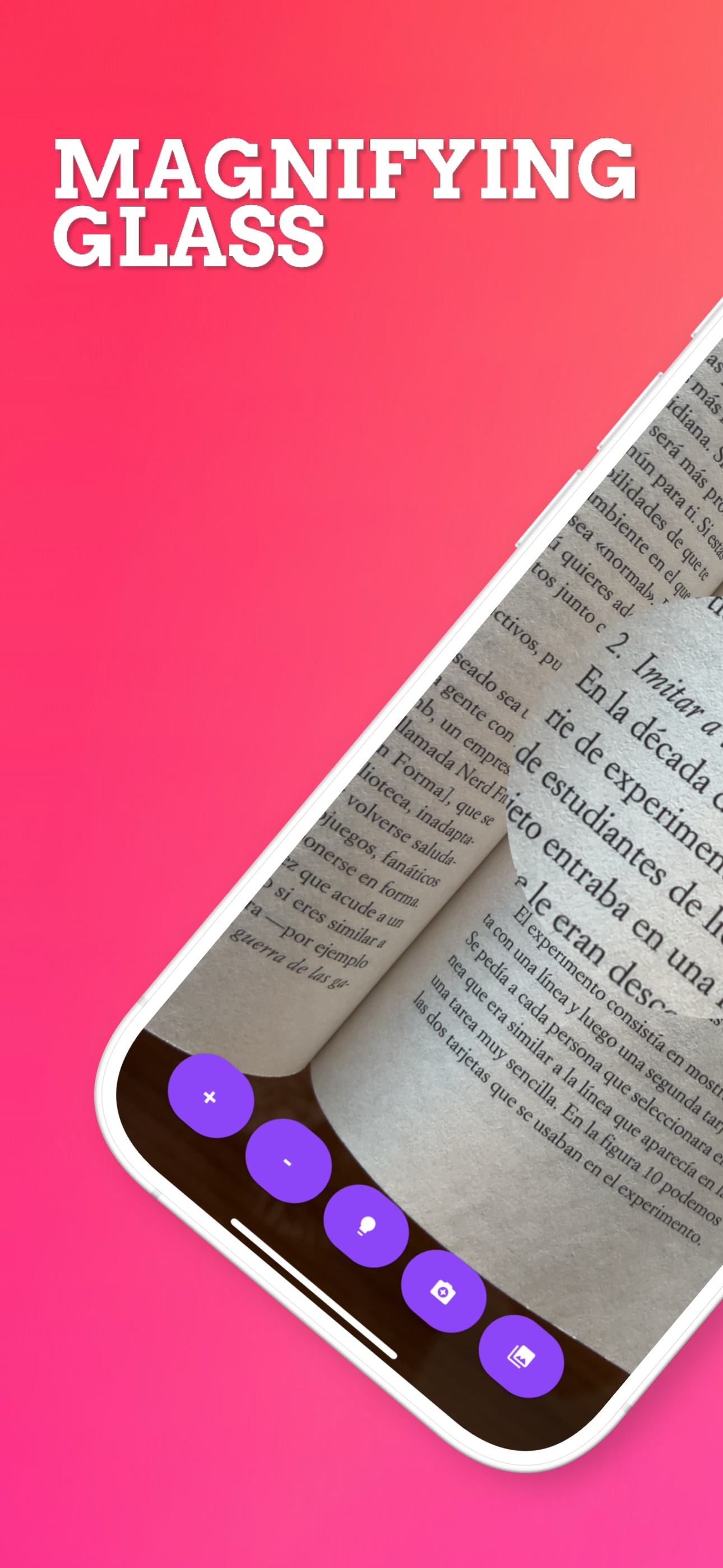 Magnifying Glass - Zoom Lens