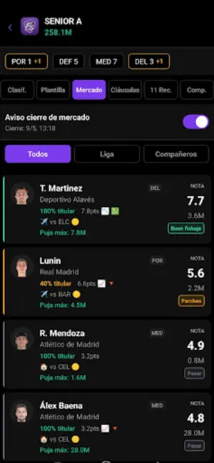 FantasyStats screenshot 3