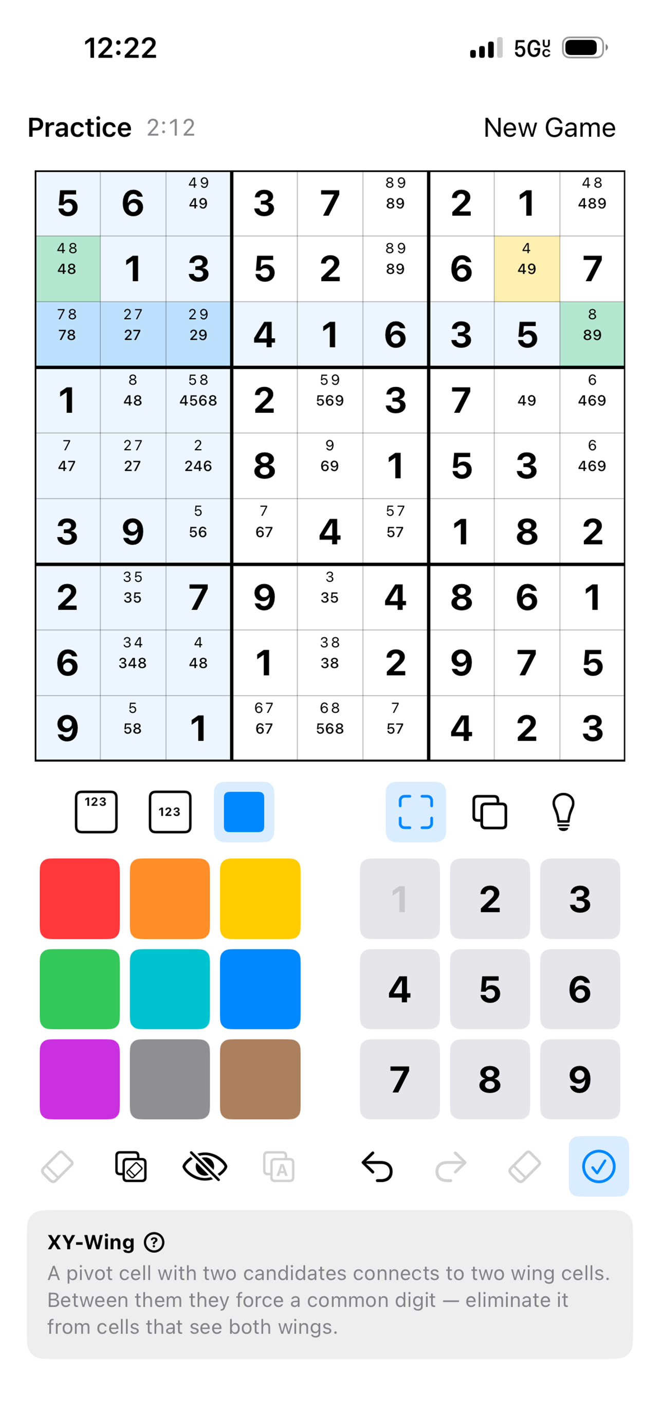 Pencilmark Sudoku screenshot 4