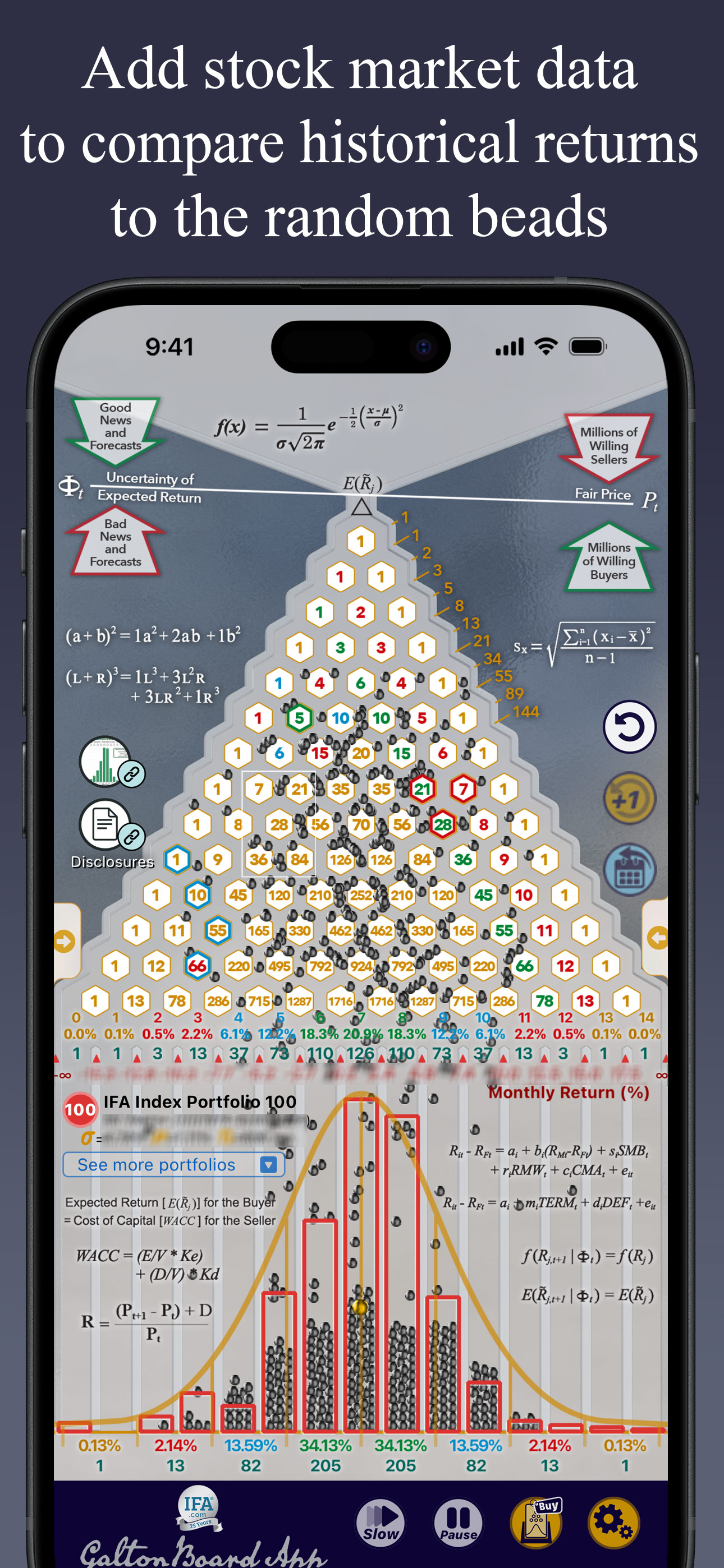 Galton Board App