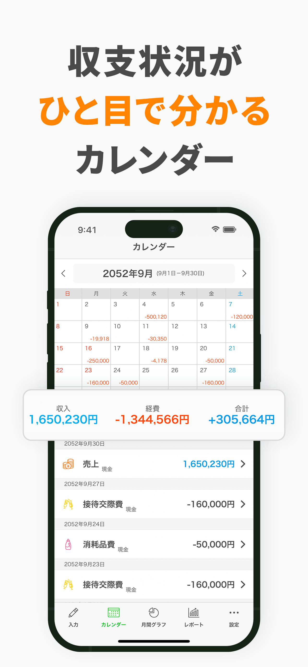 白色申告の確定申告・会計アプリ Kaikei Lite