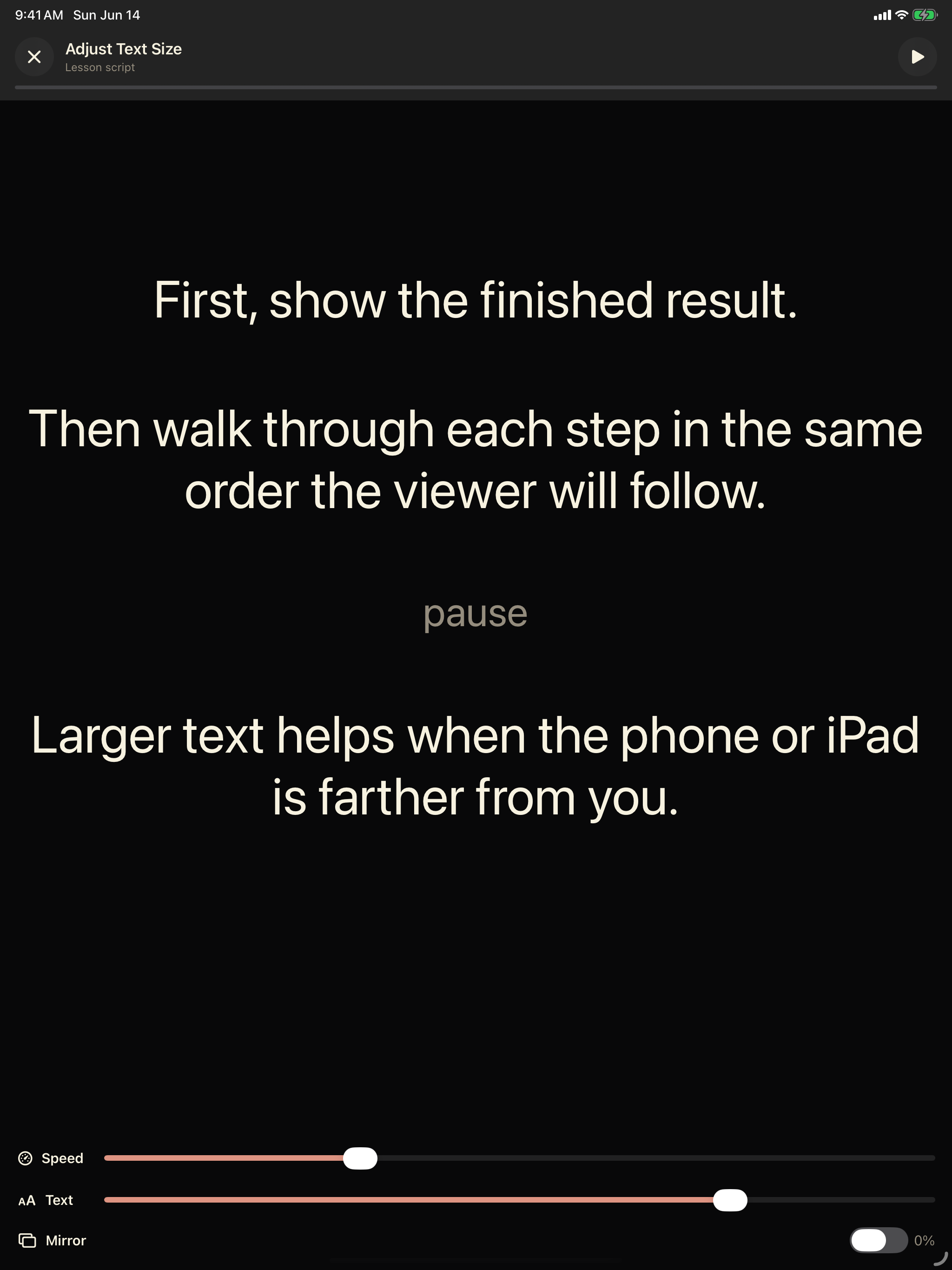 Teleprompter & Prompter Video screenshot 11