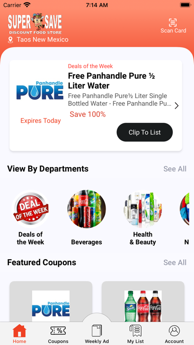 Super Save Food Stores NM Screenshot