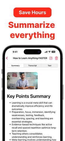 Video Summarize VidSum Screenshot 1 of 3